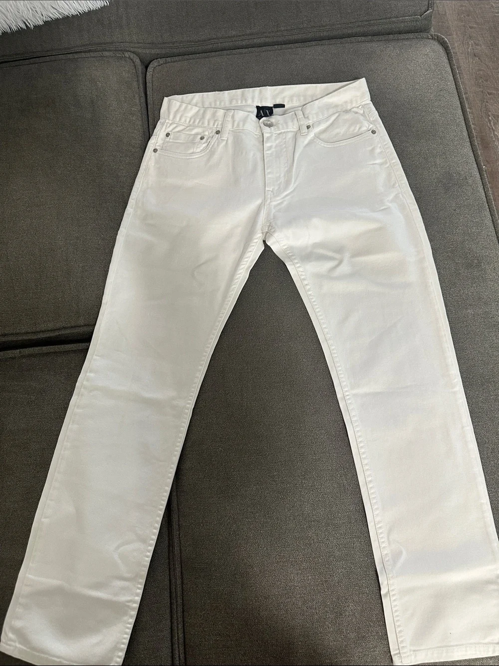 Armani Exchange A|X J130 Skinny White Jeans Men’s Waist 32